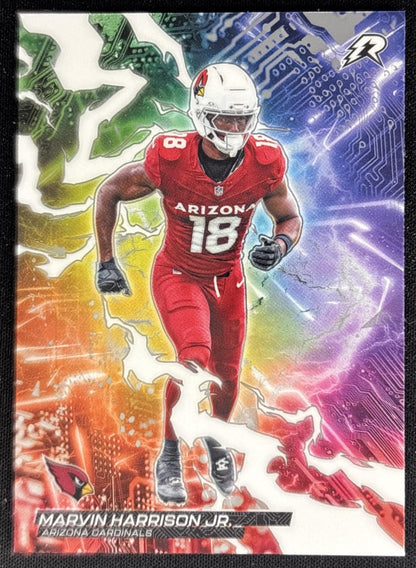 Marvin Harrison Jr. 2025 Topps Resurgence Circuit Breakers Cardinals