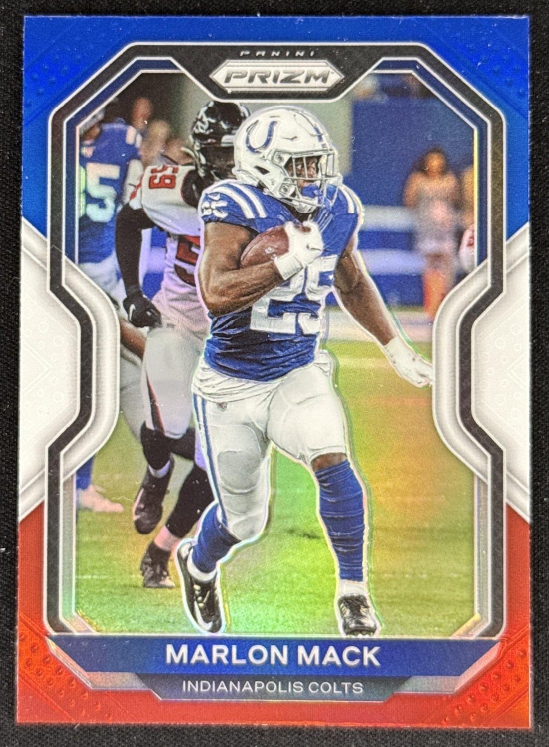 Marlon Mack 2020 Panini Prizm Red White and Blue Colts Default Title Sports Trading Card