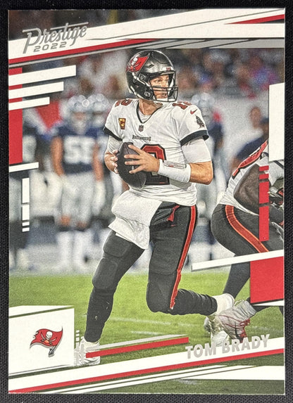 Tom Brady 2022 Panini Prestige Buccaneers Sports Trading Cards
