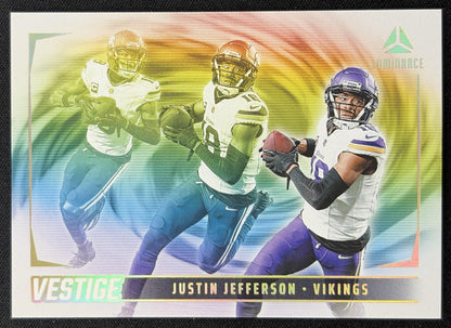 Justin Jefferson 2024 Panini Luminance Vestige Vikings