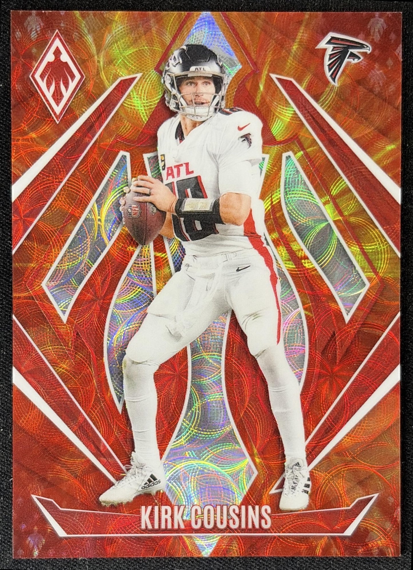 Kirk Cousins 2024 Panini Phoenix FireBurst /350 Falcons