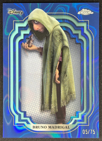 Bruno Madrigal 2024 Chrome Disney Blue Lava Refractor /75 Encanto