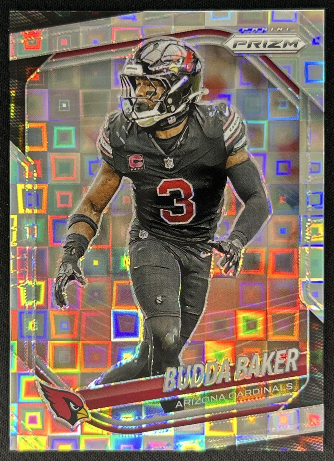 Budda Baker 2025 Panini Prizm Pandora /400 Cardinals front
