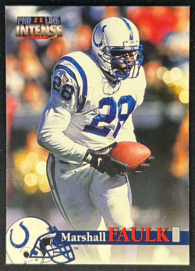 Marshall Faulk 1996 Itense Colts