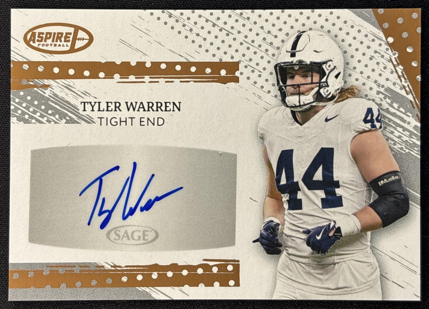 Tyler Warren 2025 Aspire Auto Colts front