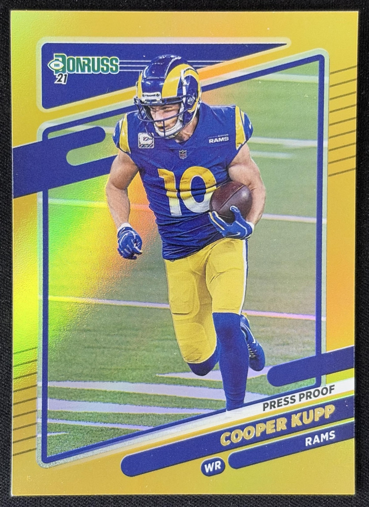 Cooper Kupp 2021 Panini Donruss Press Proof Premium Rams - Los Angeles Rams