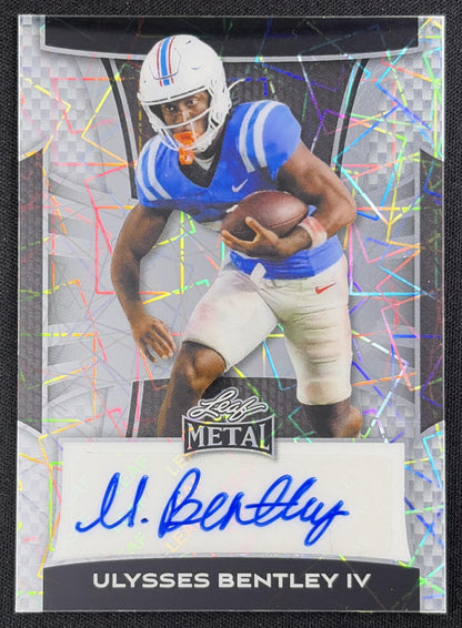 Ulysses Bentley IV 2025 Leaf Metal Auto Laser Silver