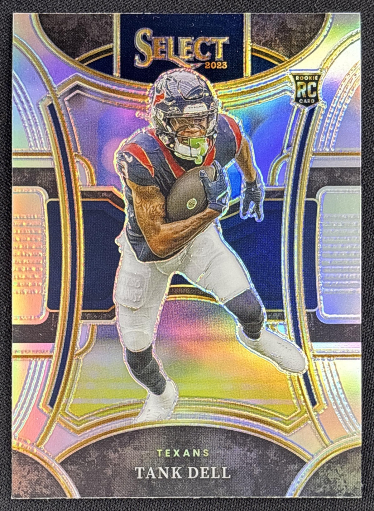 Tank Dell 2023 Panini Select Silver Prizms Texans