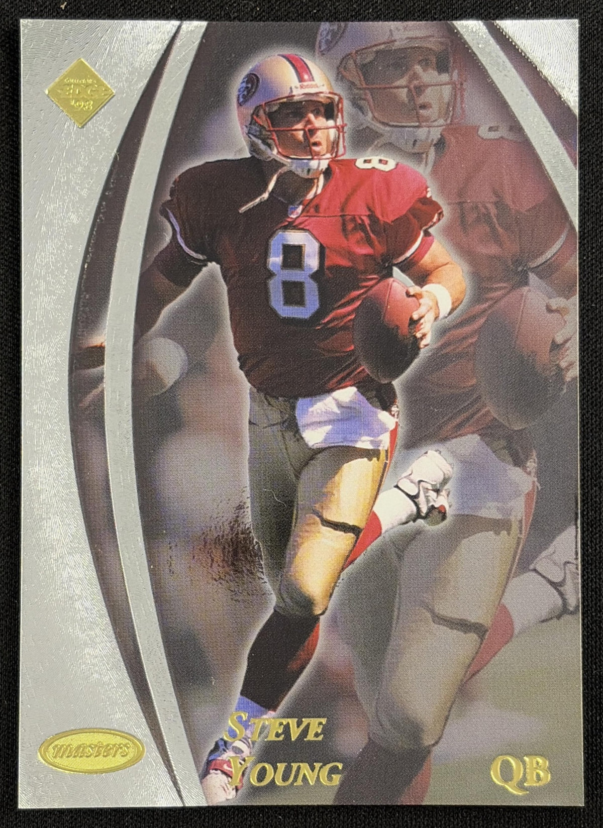 Steve Young 1998 Collector's Edge Masters 49ers Sports Trading Card