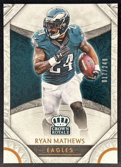 Ryan Mathews 2016 Panini Crown Royale Bronze /249 Eagles