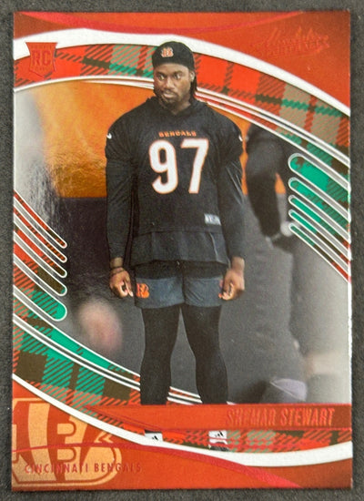 Shemar Stewart Absolute Holiday Cincinnati Bengals Sports Trading Cards