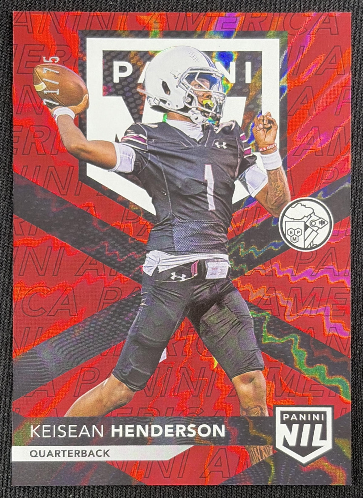 Keisean Henderson 2026 Panini NSCC Silver Pack Red /75