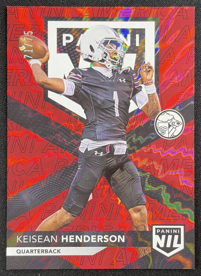 Keisean Henderson 2026 Panini NSCC Silver Pack Red /75