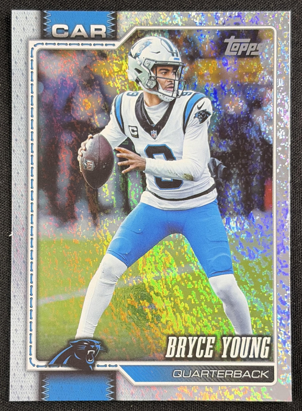 Bryce Young 2026 Topps Rainbow Foil Panthers