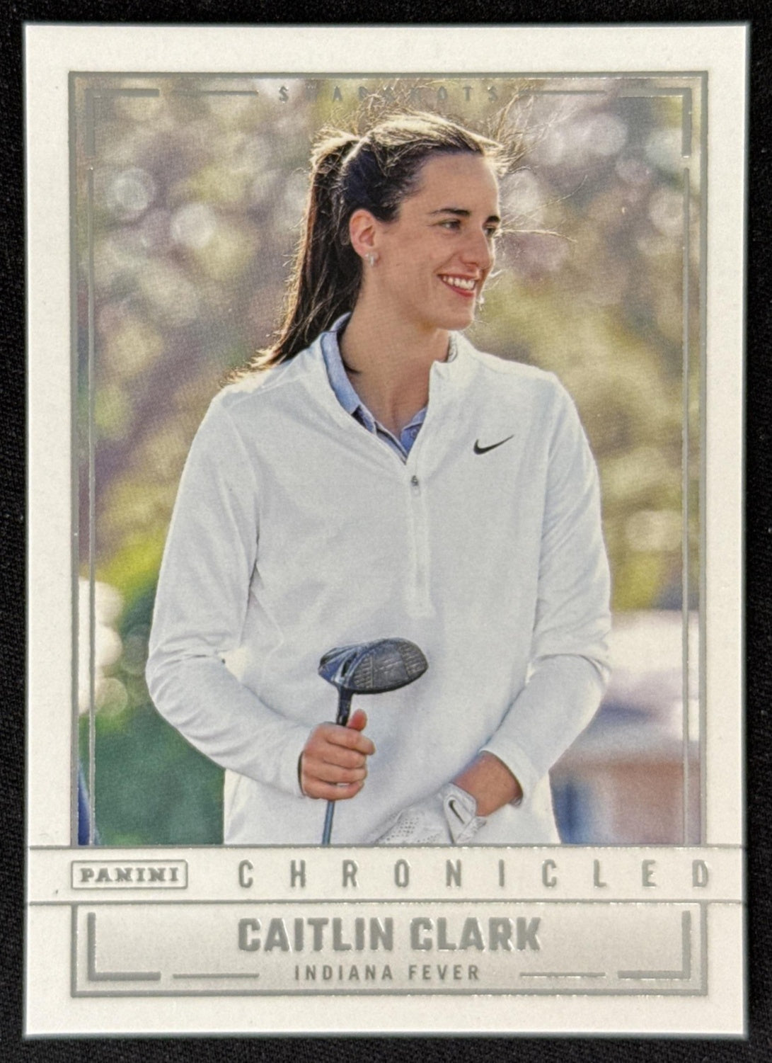 Caitlin Clark 2025 Panini Chronicled Snap Shots Fever 100 Sports Trading Card