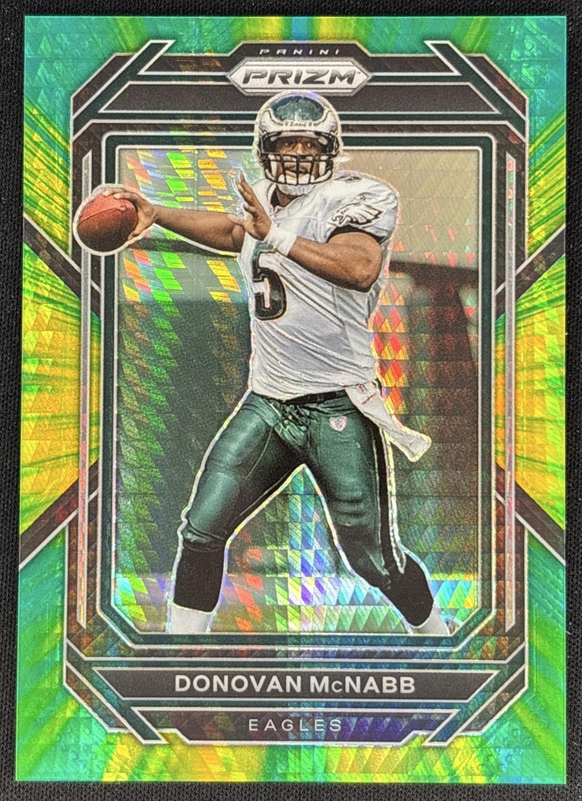 Donovan McNabb 2022 Panini Prizm Hyper /175 Eagles Front