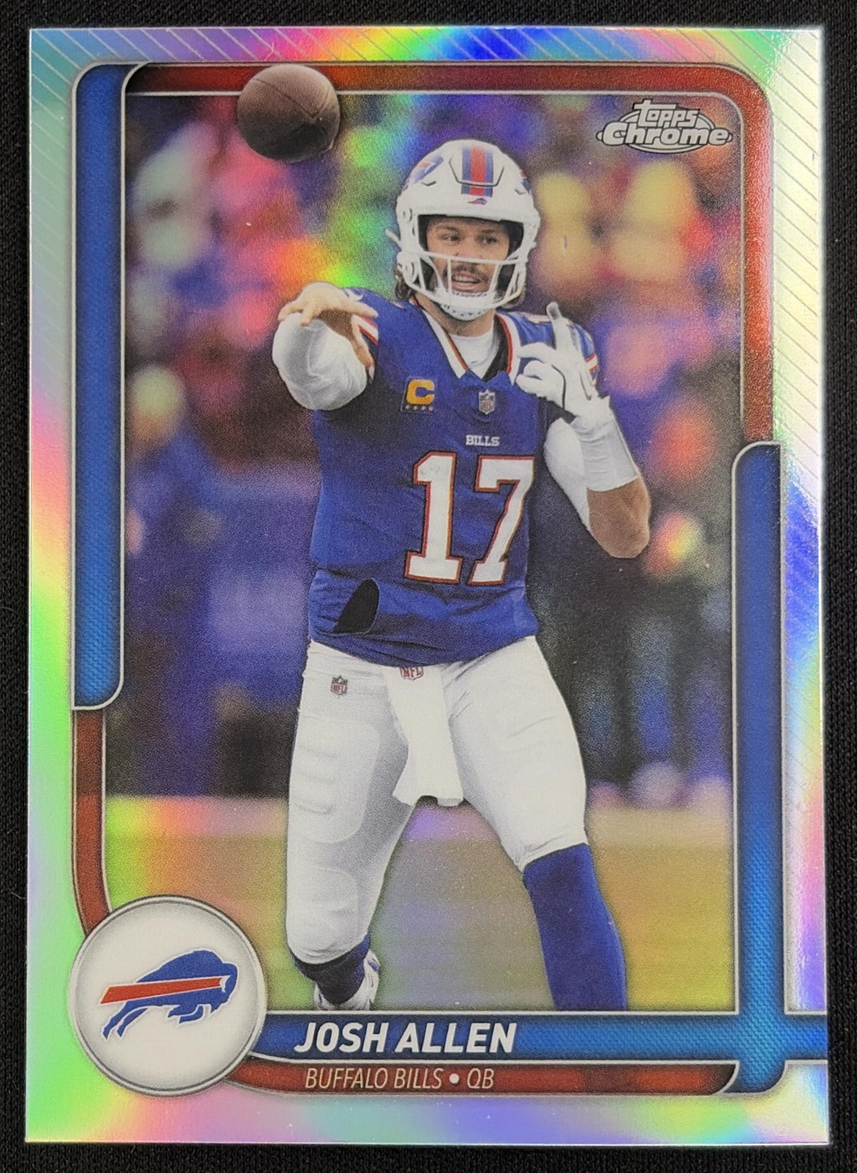 Josh Allen 2026 Topps The Collection Chrome Bills