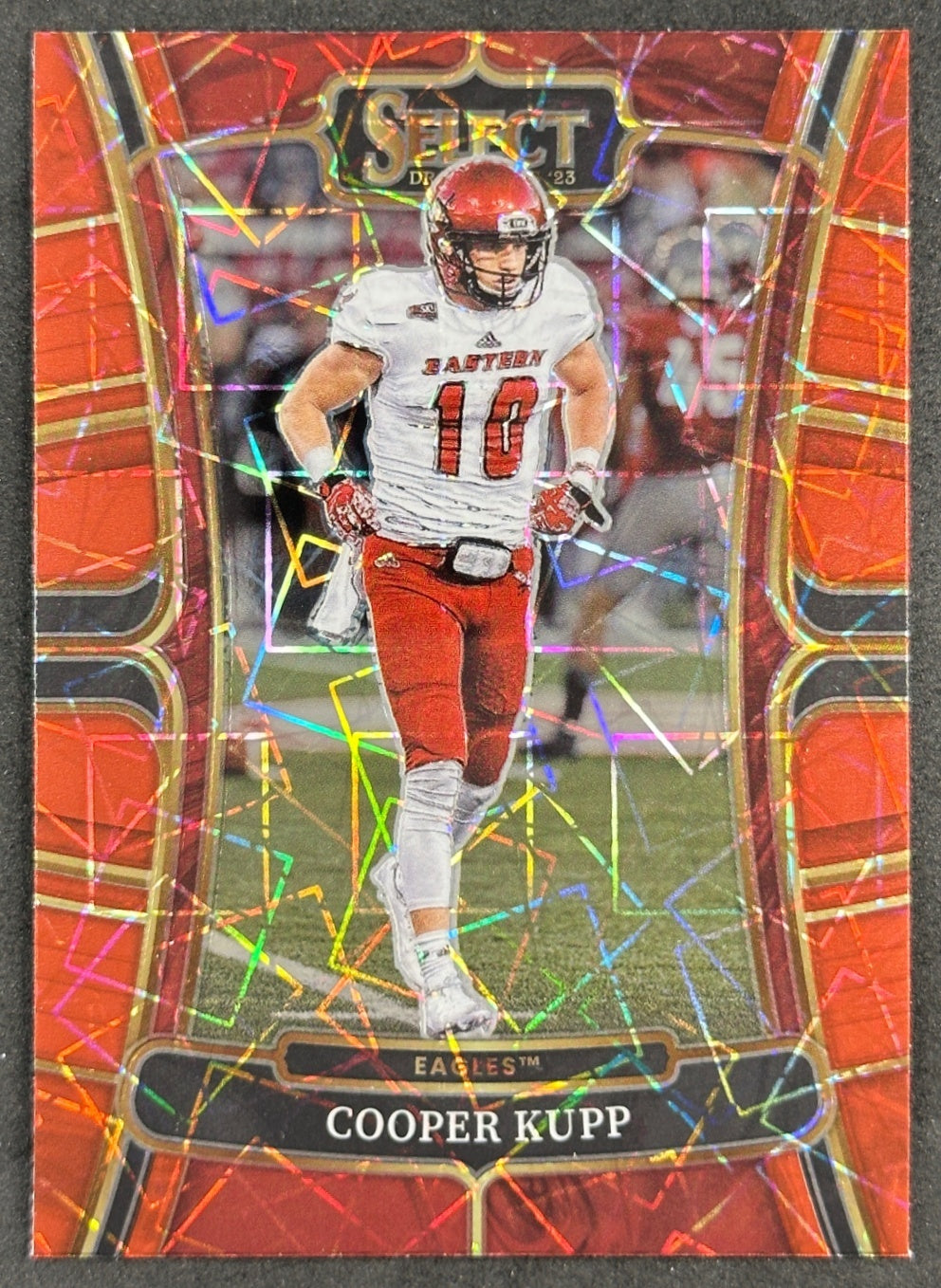 Cooper Kupp 2023 Select Draft Picks Red Lazer Prizm Seahawks