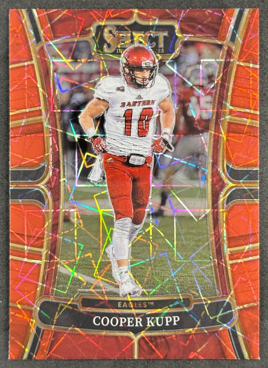 Cooper Kupp 2023 Select Draft Picks Red Lazer Prizm Seahawks