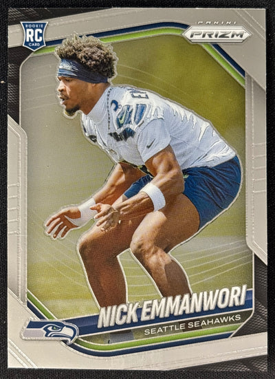 Nick Emmanwori 2025 Prizm Seahawks Sports Trading Card