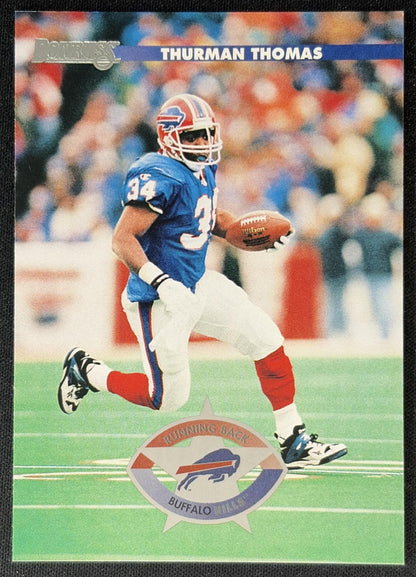 Thurman Thomas 1996 Donruss Bills Front