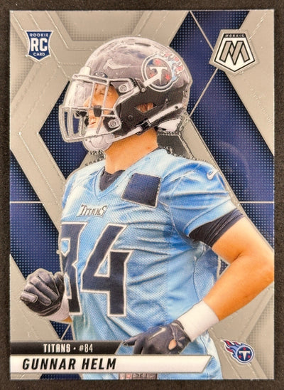 Gunnar Helm 2025 Mosaic Rookies Titans Sports Trading Card