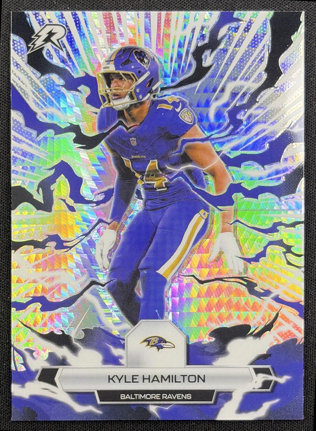 Kyle Hamilton 2025 Topps Resurgence Prism Refractor Ravens