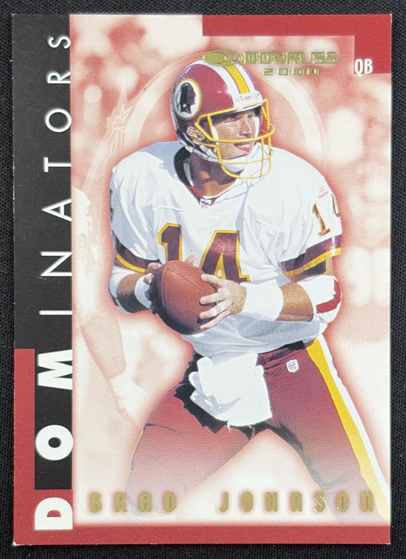 Brad Johnson 2000 Donruss Dominators /5000 Redskins
