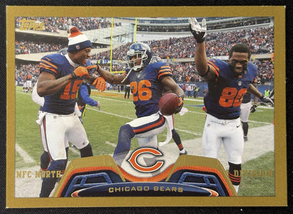 Chicago Bears 2013 Topps Gold /2013 Sports Trading Card
