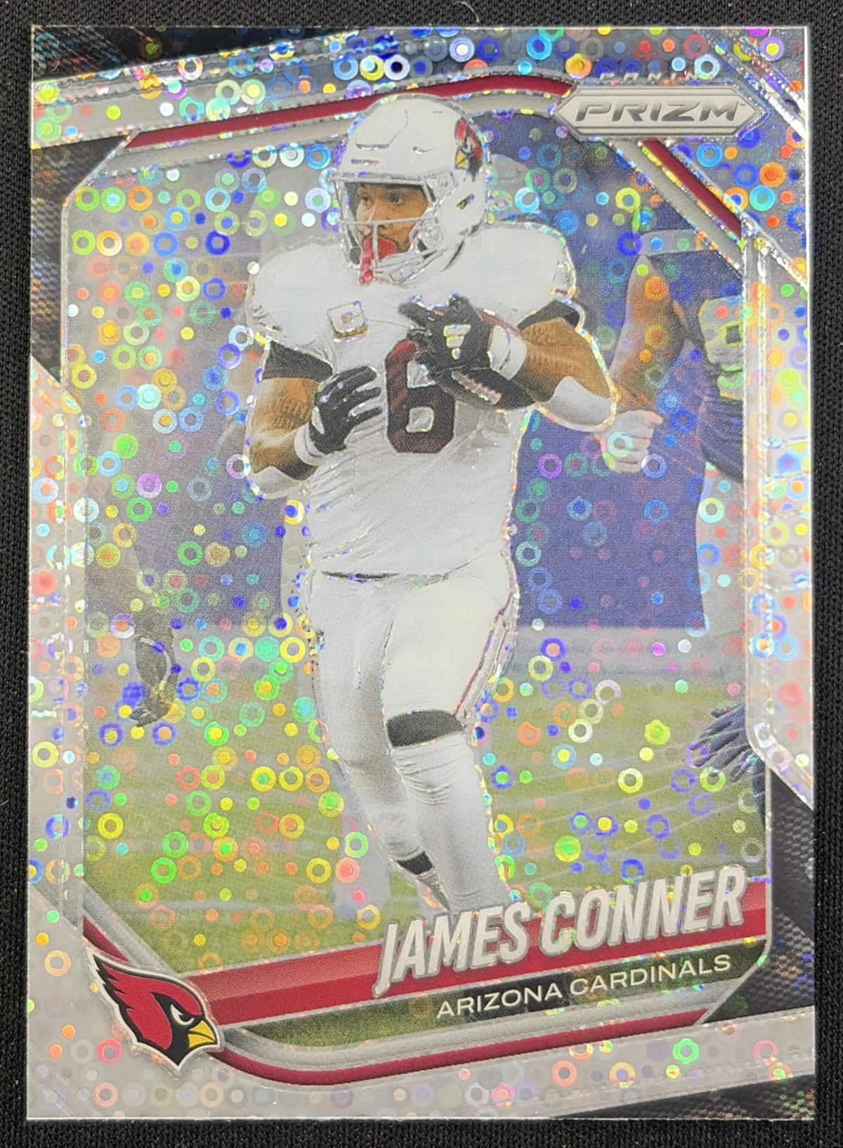 James Conner 2025 Panini Prizm No Huddle Cardinals