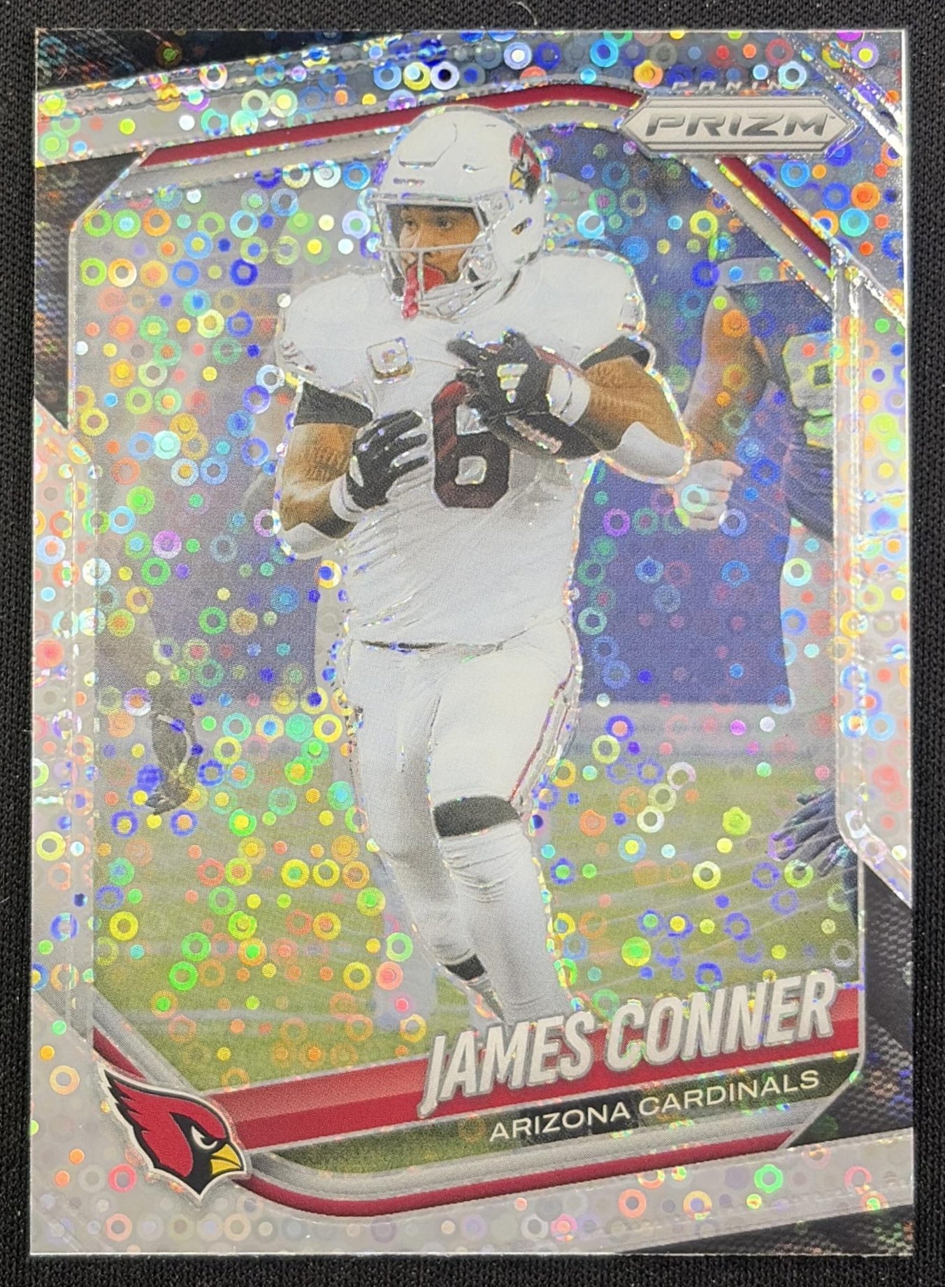 James Conner 2025 Panini Prizm No Huddle Cardinals