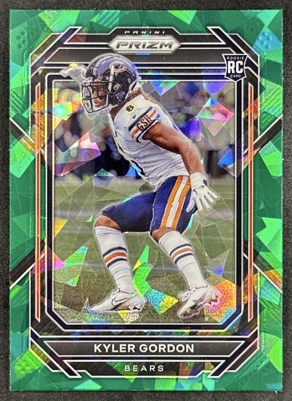 Kyler Gordon 2022 Panini Prizm Green Ice Bears Sports Trading Card