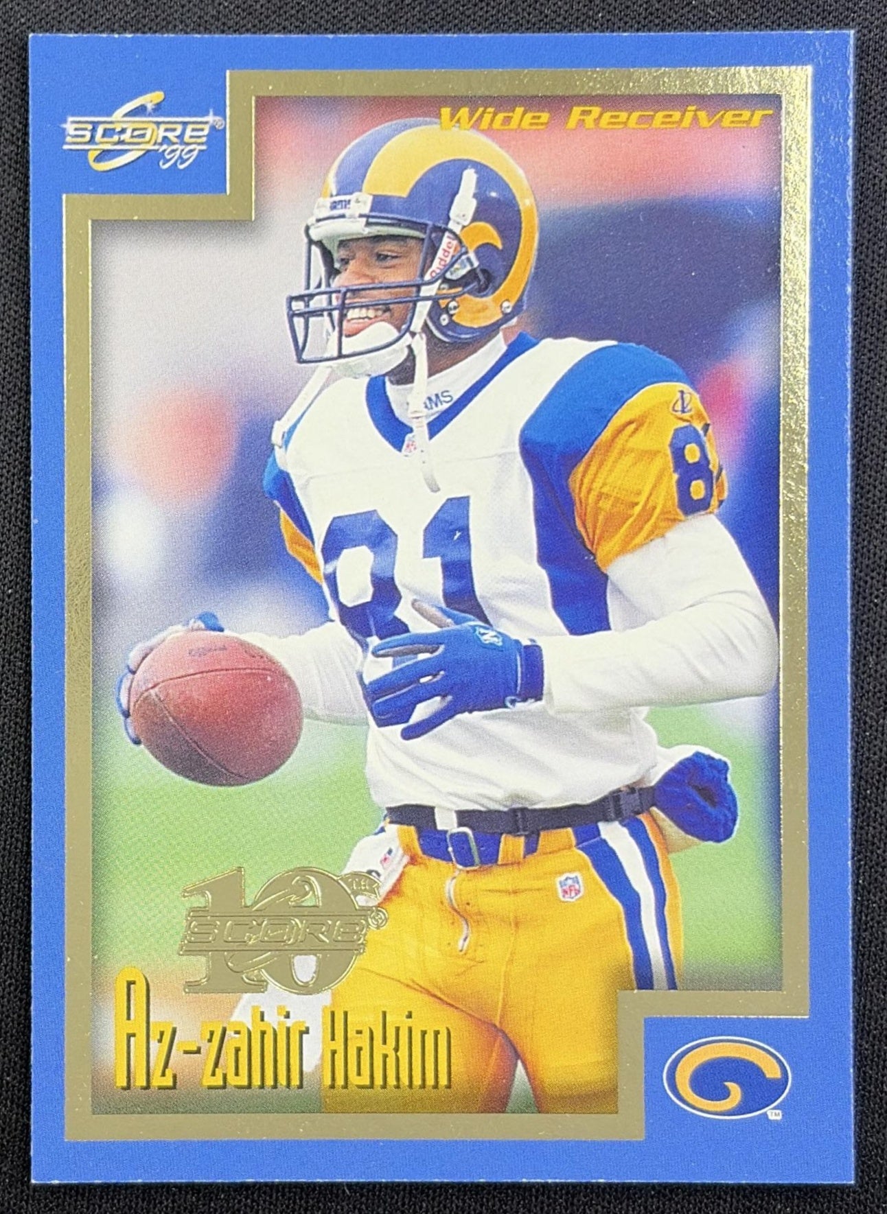 Az-Zahir Hakim 1999 Score Anniversary Showcase /1989 Rams