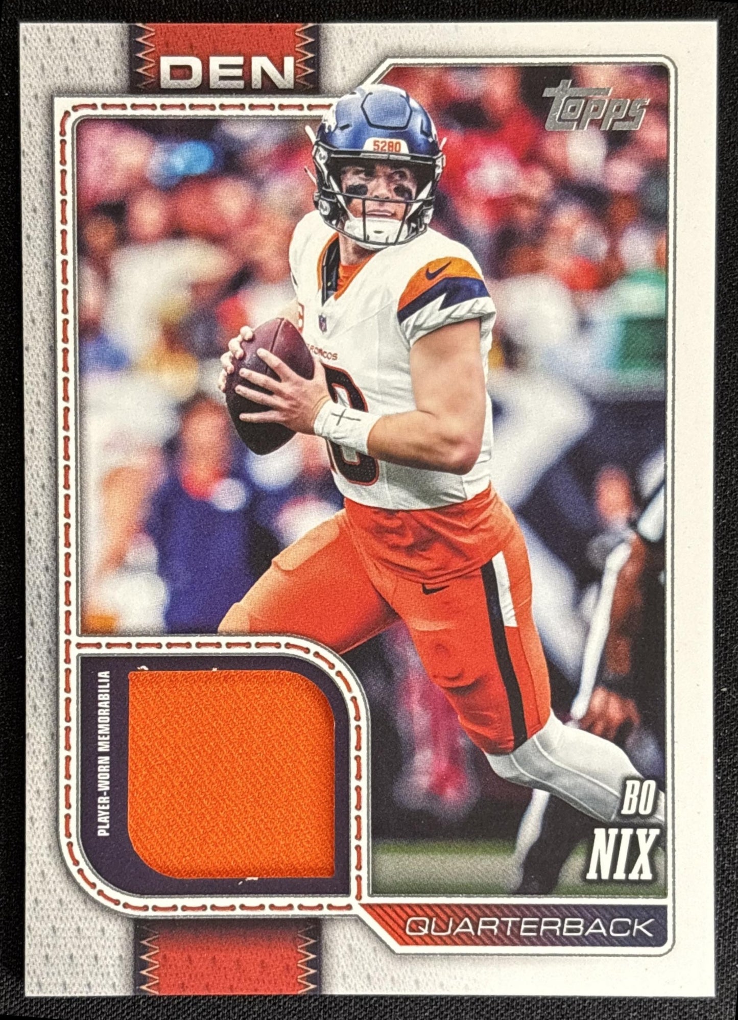 Bo Nix 2026 Topps Real One Relic Broncos