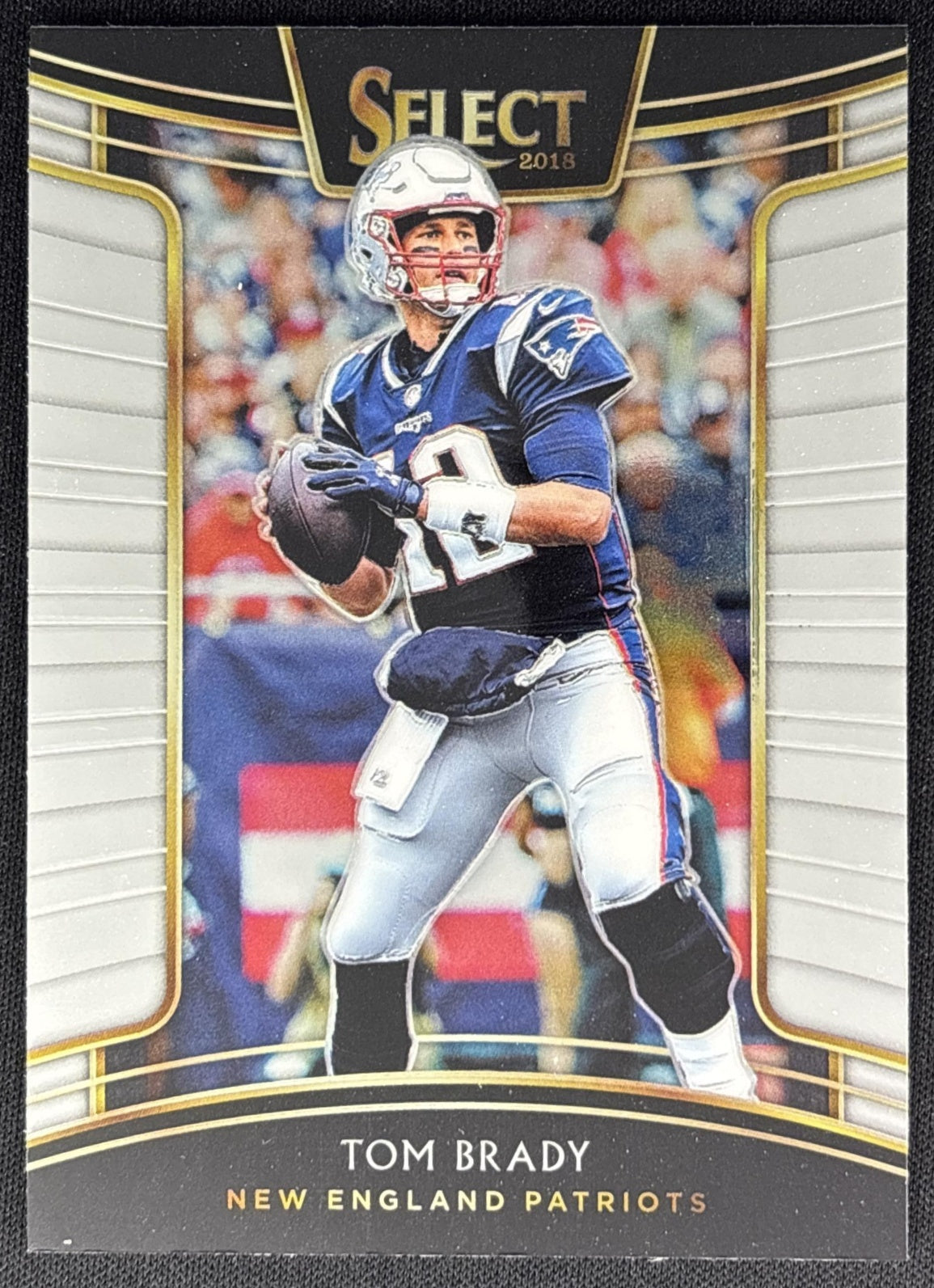 Tom Brady 2018 Panini Select Patriots Sports Trading Cards