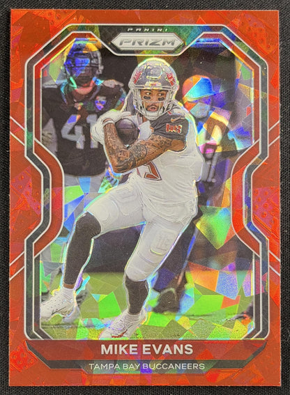 Mike Evans 2020 Panini Prizm Red Ice Buccaneers Sports Trading Card