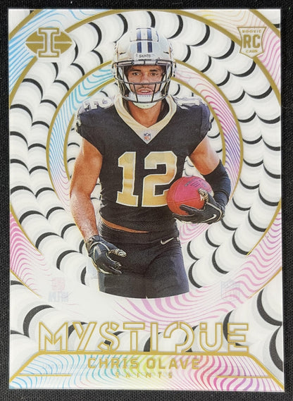 Chris Olave 2022 Panini Illusions Mystique Saints front