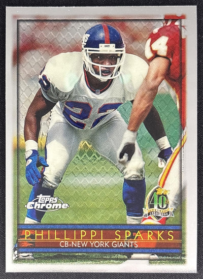 Phillippi Sparks 1996 Topps Chrome Giants Sports Trading Cards