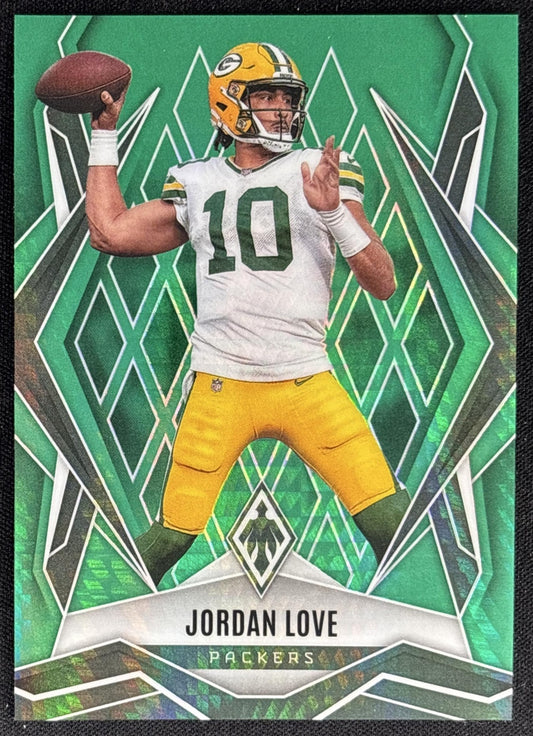 Jordan Love 2025 Panini Phoenix Green Hyper Prizm /149 Packers