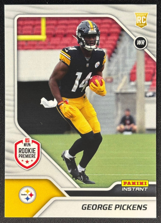 George Pickens 2022 Instant NFL RPS First Look Steelers