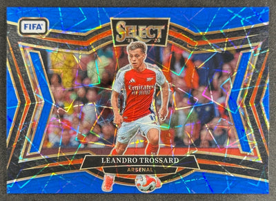 Leandro Trossard 2024 Panini Select FIFA Field Blue Lazer Arsenal Default Title Sports Trading Cards