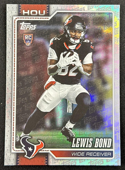 Lewis Bond 2026 Topps Flagship Fanatics Foil Texans