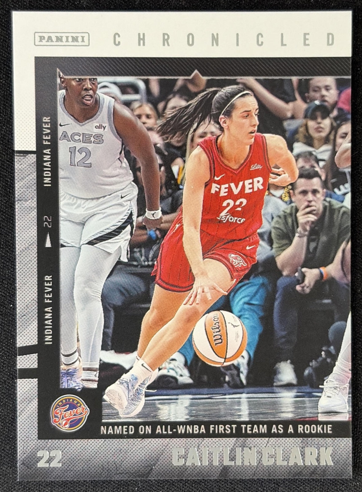 Caitlin Clark 2025 Panini Chronicled WNBA Fever 17 Sports Trading Card
