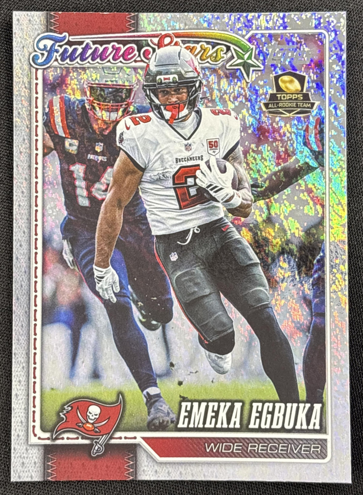 Emeka Egbuka 2026 Topps Rainbow Foil Buccaneers