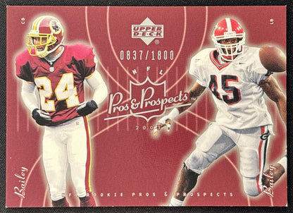 Boss Bailey Champ 2003 Upper Deck Pros & Prospects /1800