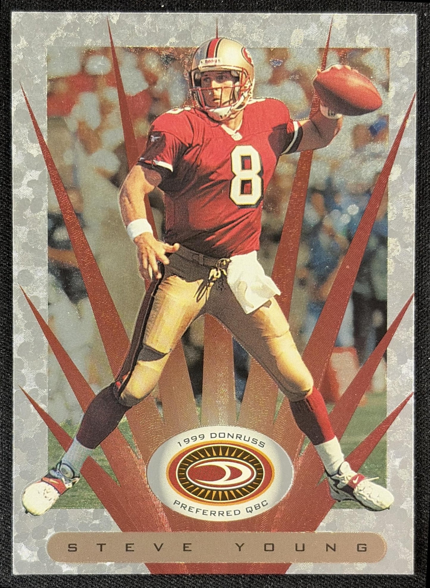 Steve Young 1999 Donruss Preferred QBC 49ers