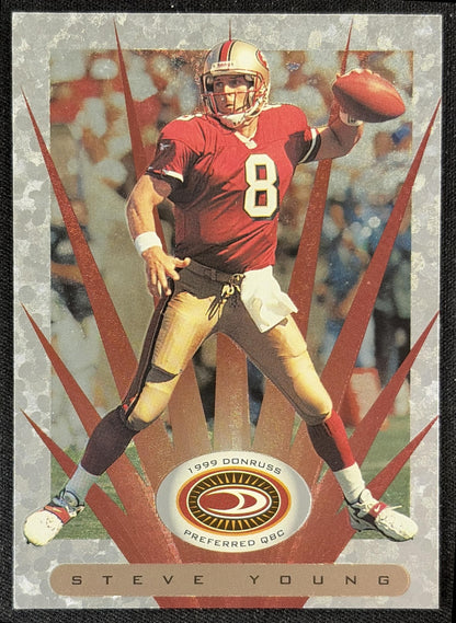 Steve Young 1999 Donruss Preferred QBC 49ers