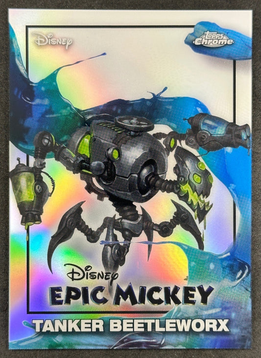 Tanker Beetleworx 2026 Topps Disney Neon Epic Mickey Entertainment Cards