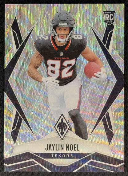 Jaylin Noel 2025 Panini Phoenix Wave Prizm /199 Texans Sports Trading Cards