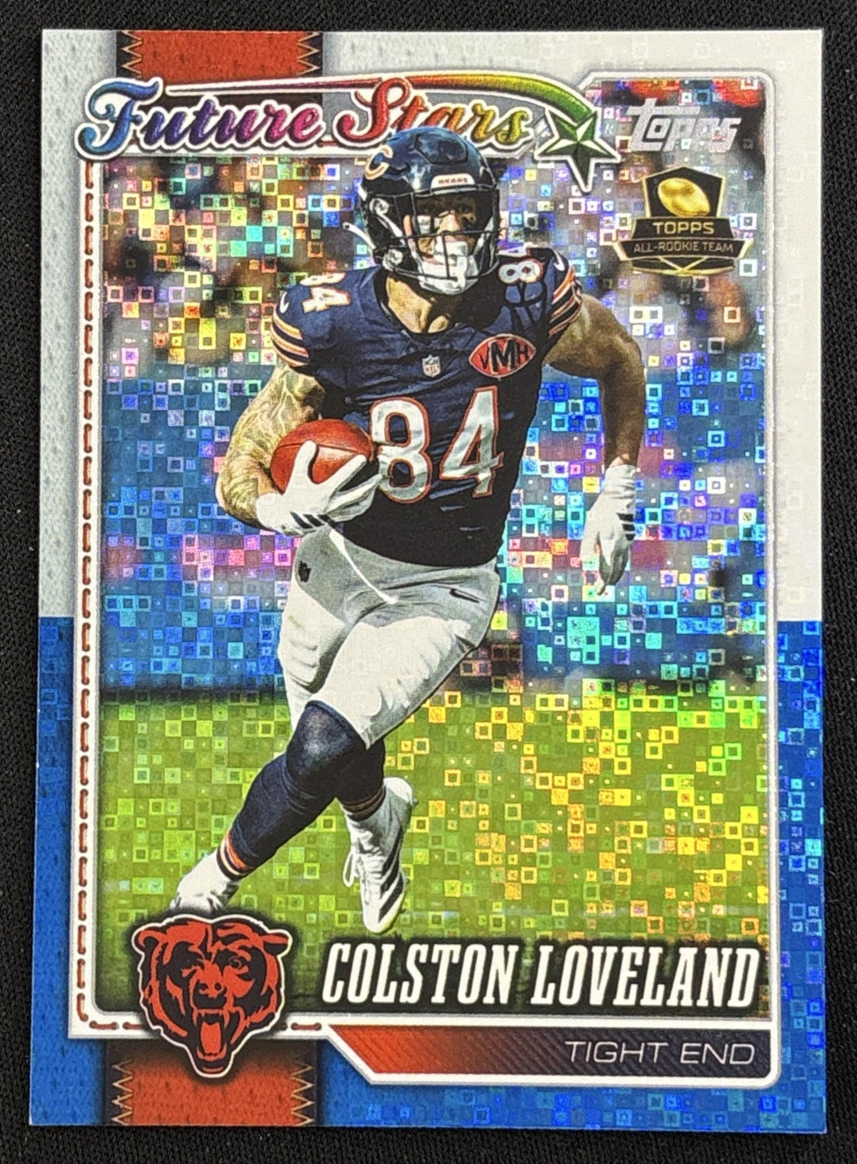 Colston Loveland 2026 Topps WM White & Blue Bears Sports Trading Card